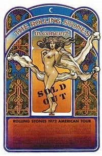 1972 tour, sold out poster